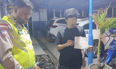 Cegah-Gangguan-Kamtibmas,-Piket-SPKT-Polsek-Alak-Tertibkan-Aksi-Balap-Liar-di-Jalan-M.-Praja.