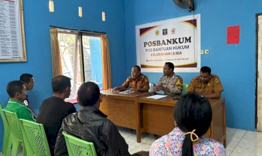 Bhabinkamtibmas-Liliba-Dampingi-Penyelesaian-Masalah-Tanah-Jalan-dengan-Cara-Musyawarah