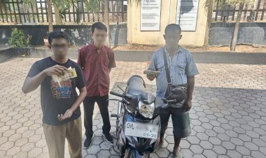 Piket-SPKT-Polsek-Kota-Raja-Fasilitasi-Penyelesaian-Dugaan-Penipuan-Melalui-Restorative-Justice