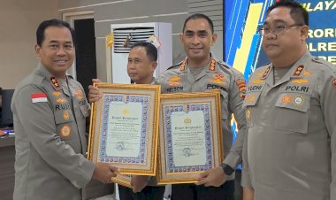 Sabet-Dua-Penghargaan-Sekaligus,-Polresta-Kupang-Kota-Raih-Predikat-WBK-dan-Pelayanan-Prima.