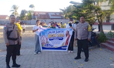 Polsek-Maulafa-Amankan-Jalan-Santai-BKSN-2026-Paroki-St.-Familia-Sikumana,-Kegiatan-Berlangsung-Aman-dan-Lancar.