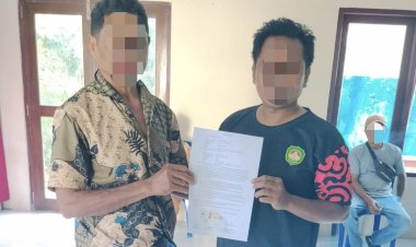 Kedepankan-Kekeluargaan,-Bhabinkamtibmas-Naioni-Damaikan-Perselisihan-Warga.