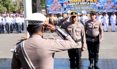 Semarak-Hari-Lalu-Lintas-Bhayangkara,-Satlantas-Polresta-Kupang-Kota-Gelar-Lomba-PKS.