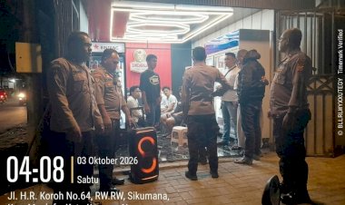 Polsek-Maulafa-Gelar-Patroli-Cipta-Kondisi-Dini-Hari,-Tangani-Gangguan-Kamtibmas-di-Sikumana-dan-Oepura.