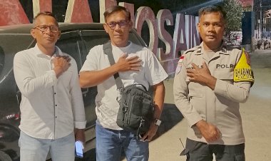 Bhabinkamtibmas-Namosain-Kawal-Kegiatan-KKR,-Pastikan-Ibadah-Berlangsung-Aman-dan-Khidmat.