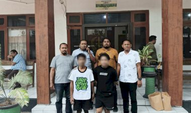 Unit-Reskrim-Polsek-Maulafa-Serahkan-Dua-Tersangka-Jambret-di-Sikumana-ke-Kejari-Kota-Kupang
