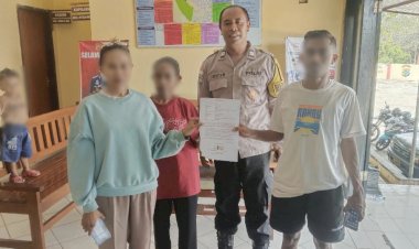 Polsek-Maulafa-Mediasi-Konflik-Akibat-Unggahan-di-Medsos,-Kapolsek:-Bijaklah-Bermedia-Sosial.