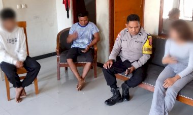 Bhabinkamtibmas-Kayu-Putih-Kedepankan-Problem-Solving,-Persoalan-Anak-Kos-Diselesaikan-Melalui-Mediasi-Keluarga.