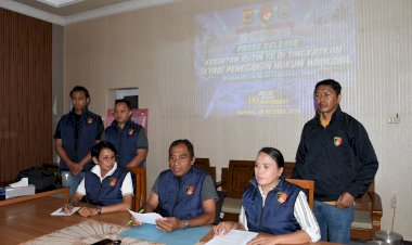 Cegah-Peredaran-Gelap-Narkoba,-Polda-NTT-Gelar-KRYD-Serentak,-52-Orang-Jalani-Tes-Urine.
