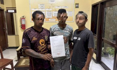 Kedepankan-Penyelesaian-Kekeluargaan,-SPKT-Polsek-Alak-Fasilitasi-Perdamaian-Kasus-Penganiayaan-Kakak-Adik.