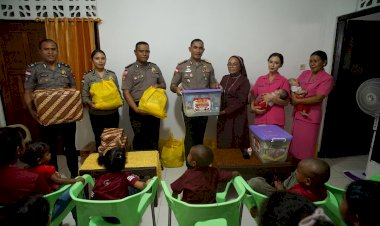 Minggu-Kasih-di-Panti-Asuhan-St.-Helena,--Polresta-Kupang-Kota-Tebar-Kebahagiaan-dan-Pererat-Silaturahmi.