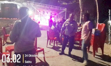 Respon-Aduan-di-110,-Piket-Polsek-Maulafa-Bubarkan-Dua-Pesta-yang-Ganggu-Istirahat-Warga-Dengan-Musik-Keras.