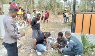 Cepat-Amankan-Situasi,-Kapolsek-Maulafa-Pimpin-Penanganan-Pria-Mabuk-di-Naimata.