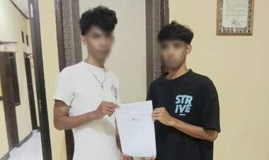 Polsek-Kota-Lama-Selesaikan-Kasus-Dugaan-Pengerusakan-Motor-Secara-Humanis,-Kedua-Pihak-Sepakat-Berdamai.