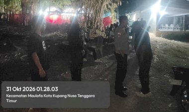 Ciptakan-Suasana-Aman,-Polsek-Maulafa-Patroli-di-Sejumlah-Titik-Rawan-dan-Imbau-Kamtibmas-di-Acara-Warga.