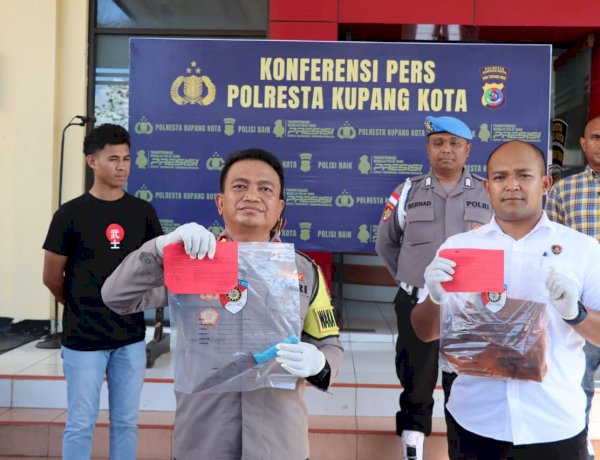 Gara-gara Mabuk Miras Anak Tega Bunuh Bapak,Wakapolresta Rilis Kasus Pembunuhan di Kelapa Lima.