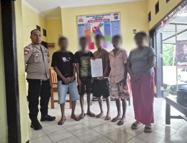 Polsek Maulafa Mediasi Penyelesaian Damai Kasus Pencurian Kabel oleh Dua Remaja di Perumahan Sejahgat Town House Bello.