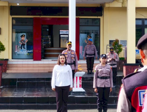 Apel Pagi, Kabag SDM Polresta Kupang Kota Apresiasi Pelayanan Personel kepada Masyarakat.