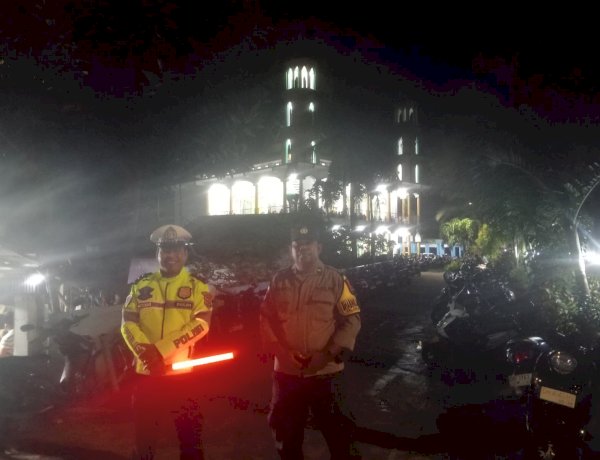 Polsek Kota Lama Siaga Amankan Shalat Tarawih 1447 H, Ribuan Jamaah Beribadah dengan Khusyuk.