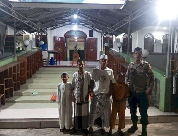 Polsek Kota Lama Perketat Pengamanan, Pastikan Ibadah Ramadhan di Kota Kupang Aman dan Khidmat.