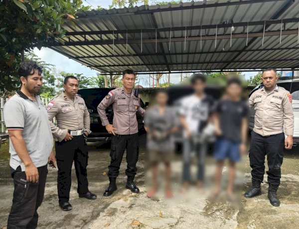 Tiga Remaja Terduga Pelaku Pencurian di Griya Fatukoa Diamankan Polsek Maulafa, Korban Memaafkan dan Pilih Jalur Pembinaan.