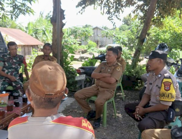 Problem Solving Bhabinkamtibmas Batuplat, Sengketa Tanah Antar Warga Berhasil Diselesaikan Secara Kekeluargaan.