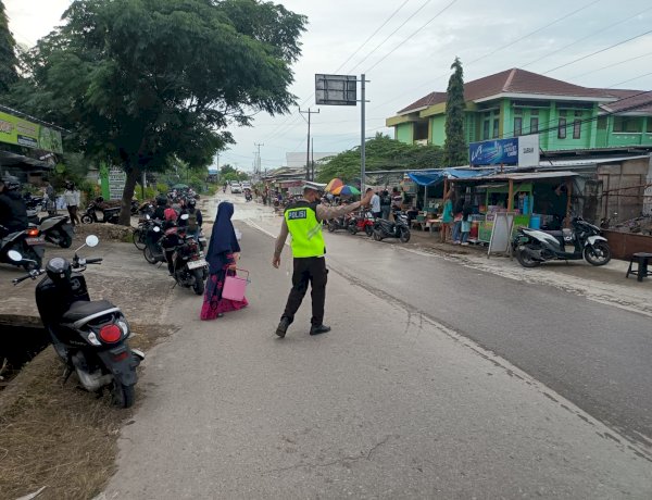 Dua Pekan Ramadhan, Polsek Maulafa Intensifkan Pengamanan Masjid dan Bazar Takjil.