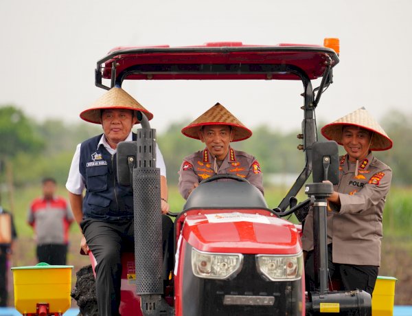 Tanam Raya Jagung Serentak Kuartal I, Kapolri: Tuntaskan Target Swasembada Pangan Presiden.