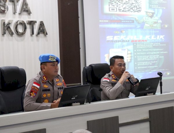Sosialisasi QR Code Dumas Online, Wakapolresta Kupang Kota: Jadi Jembatan Pengawasan Masyarakat terhadap Polri.