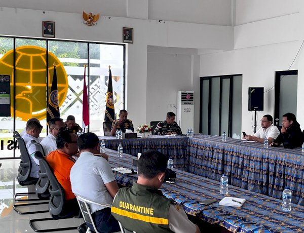 Sinergi Stakeholder, Polresta Kupang Kota Hadiri Rapat Koordinasi Penyelenggaraan Angkutan Laut Lebaran 2026.