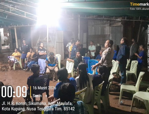 Ciptakan Kamtibmas Kondusif, Polsek Maulafa Intensifkan Patroli Malam di Lokasi Rawan Kriminalitas.