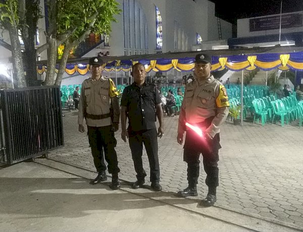 HUT Ke-36 GMIT Kaisarea Kolhua Berlangsung Khidmat, Polsek Maulafa Terjunkan Personel Amankan Acara.