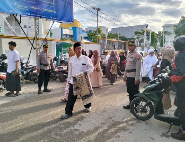 Polresta Kupang Kota Amankan Shalat Idul Fitri 1447 H di Kampus Muhammadiyah Kupang