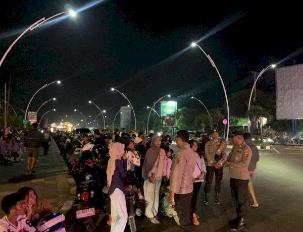 Sub Satgas Binmas Polresta Kupang Kota Ajak Masyarakat Tertib Saat Konvoi Malam Takbiran