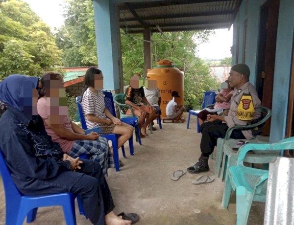 Dipicu Rasa Sakit Hati, Bhabinkamtibmas Respons Cepat Kasus Penganiayaan di Batuplat.