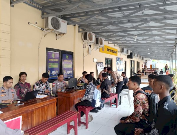 Pastikan Transparansi, Panbanrim Polresta Kupang Kota Intensifkan Verifikasi Pendaftaran Online Polri TA. 2026.