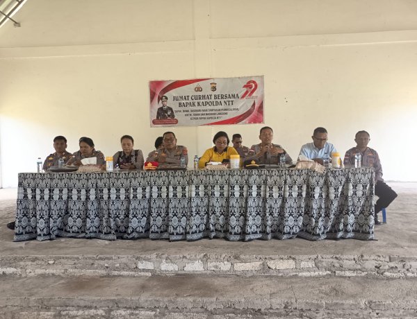 Kapolsek Maulafa Hadiri Jumat Curhat Polda NTT di Nasipanaf : Warga Sampaikan Berbagai Keluhan, Harapan dan Apresiasi.
