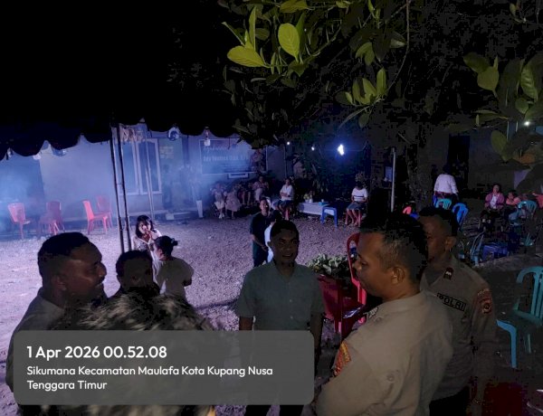 Cegah Gangguan Kamtibmas, Polsek Maulafa Intensifkan Patroli Lampu Biru dan Tertibkan Pesta Wisuda Larut Malam.