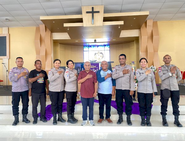 Sasar Tokoh Agama, Satbinmas Polresta Kupang Kota Perkuat Upaya Preemtif Jelang Paskah 2026.