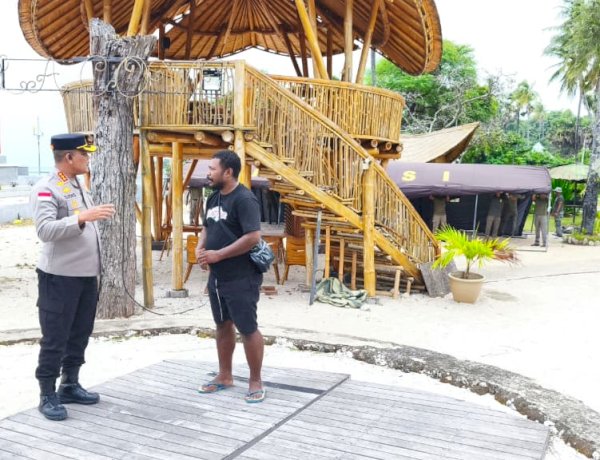 Kapolresta Kupang Kota Tinjau Lokasi Prosesi Paskah Galilea, Pastikan Pengamanan Laut dan Darat Siap.