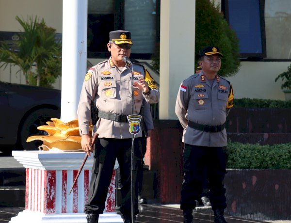 Kapolresta Kupang Kota Tekankan “Panca Siap” dalam Apel Pagi, Dorong Profesionalitas dan Pelayanan Prima.
