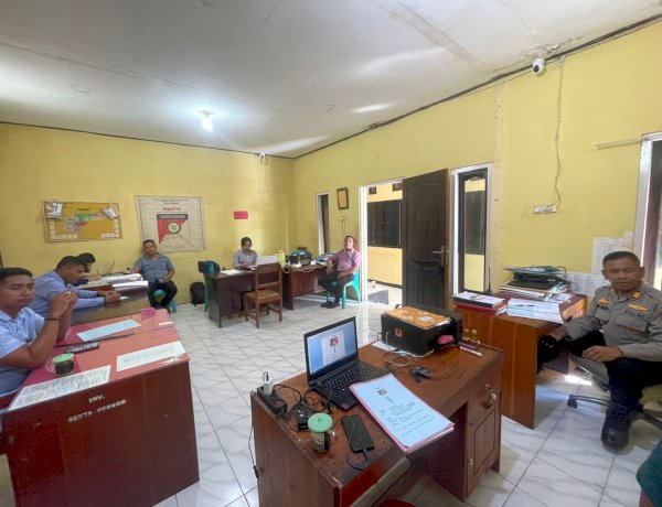 Kapolsek Kota Raja Pimpin Gelar Perkara, Perkuat Profesionalisme Penanganan Kasus.