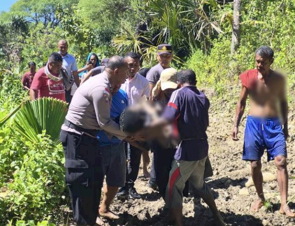 Respons Cepat Polsek Maulafa Evakuasi Korban Tenggelam di Kali Jongkok, Satu Anak Dinyatakan Meninggal Dunia.