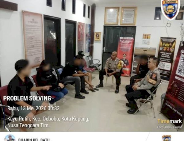 Dipicu Cemburu, Polresta Kupang Kota Respons Cepat Perkelahian di Batuplat.