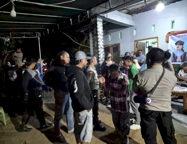 Patroli Cipta Kondisi Polsek Maulafa Dini Hari: Amankan Korban Penganiayaan dan Bubarkan Dua Acara Wisuda Melebihi Batas Waktu.