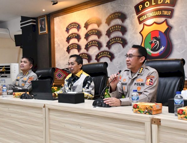 Kapolda NTT Terima Tim Puslitbang Polri, Teliti Optimalisasi Almatsus Dalmas dan Peran Polri dalam Ketahanan Pangan.