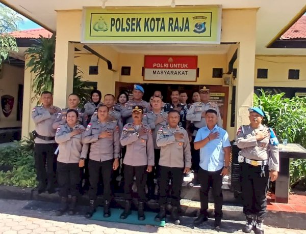 Polsek Kota Raja Terima Supervisi Polresta Kupang Kota, Perkuat Akuntabilitas dan Kualitas Pelayanan.