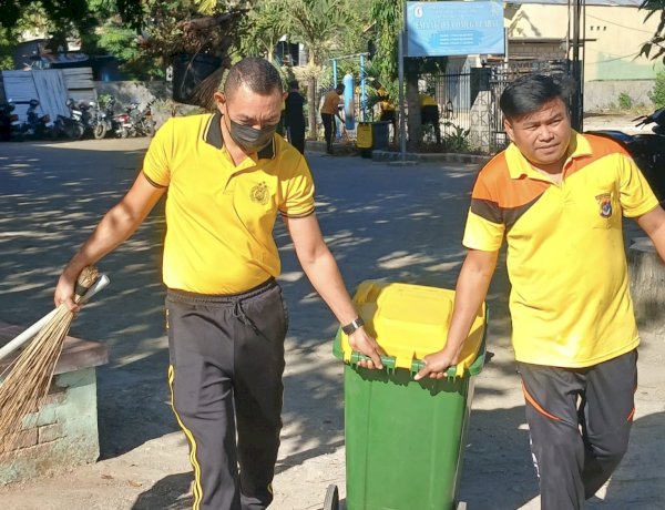 Polsek Kota Raja Gelar Bakti Religi di Gereja Alfa Omega, Wujud Nyata Polri Hadir Untuk Masyarakat.