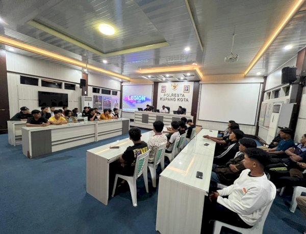 Sambut Hari Bhayangkara ke-80, Polresta Kupang Kota Gelar Lomba E-Sport, 36 Tim Siap Bertarung Perebutkan Gelar Juara.