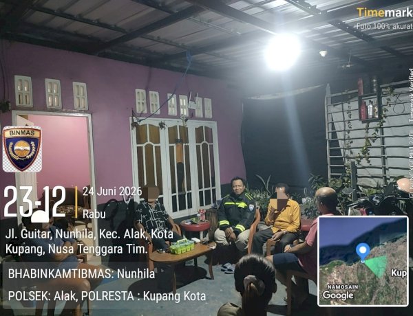 ADR Bhabinkamtibmas Nunhila Berhasil Redam Konflik Antarwarga
